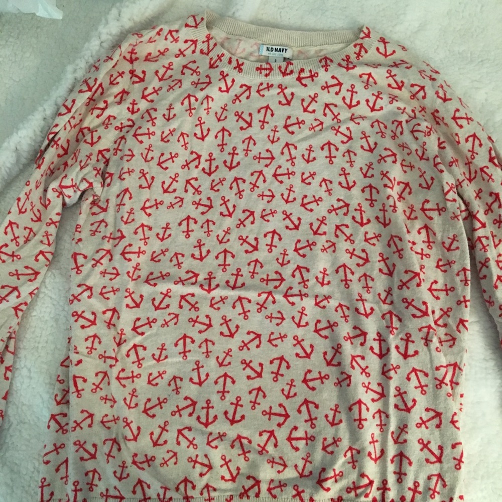 Anchor sweater